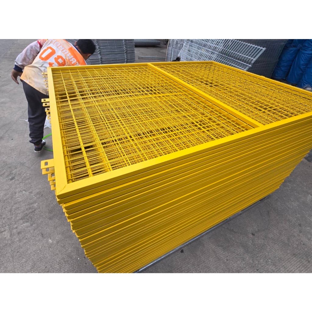 ASV รั้วสำเร็จรูป รั้วโรบอท รั้วเหล็ก รั้วชุป PVC ความสูง 1.4 เมตร เขียว/เหลือง/แดง/น้ำเงิน เสารั้วสำเร็จรูปพร้อมอะไหล่ รูปที่ 8