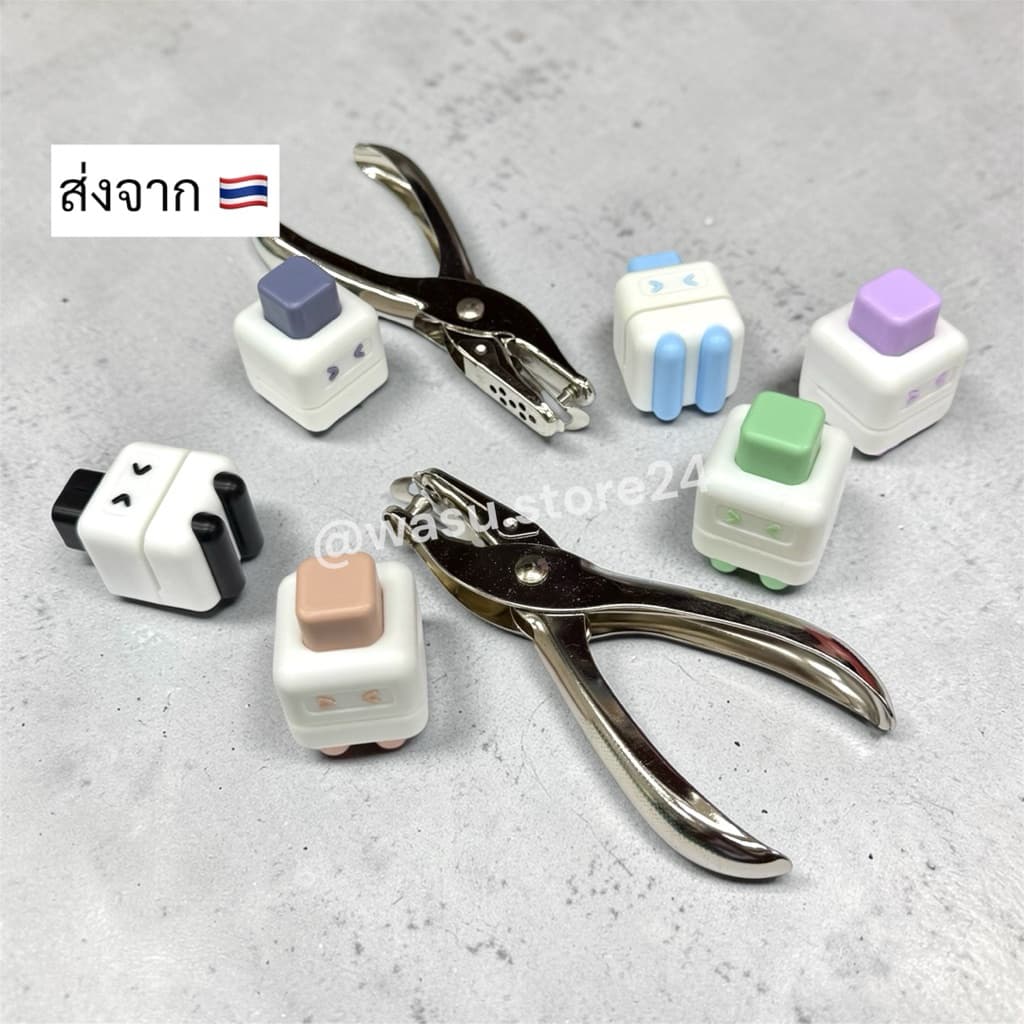 ใน wasu.store24 WS009 ตุ๊ดตู่เจาะรู ที่เจาะรูกระดาษ ใช้งานง่าย 3mm และ 6mm รูปที่ 1