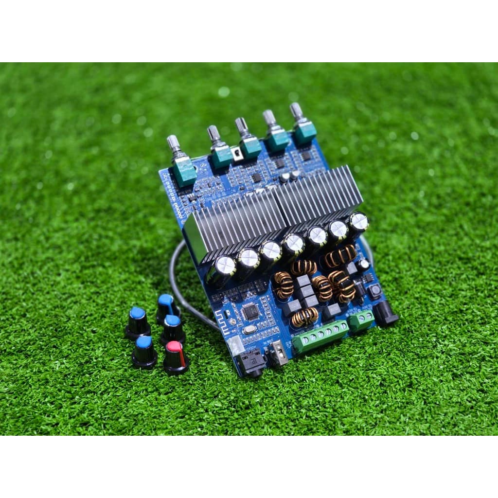 แอมป์จิ๋ว 2.1 GEMAUDIO M60 วอลุ่มเดิม **ของแท้** 100w+100w+200w​ แอมป์ บลูทูธ​ diy รูปที่ 6