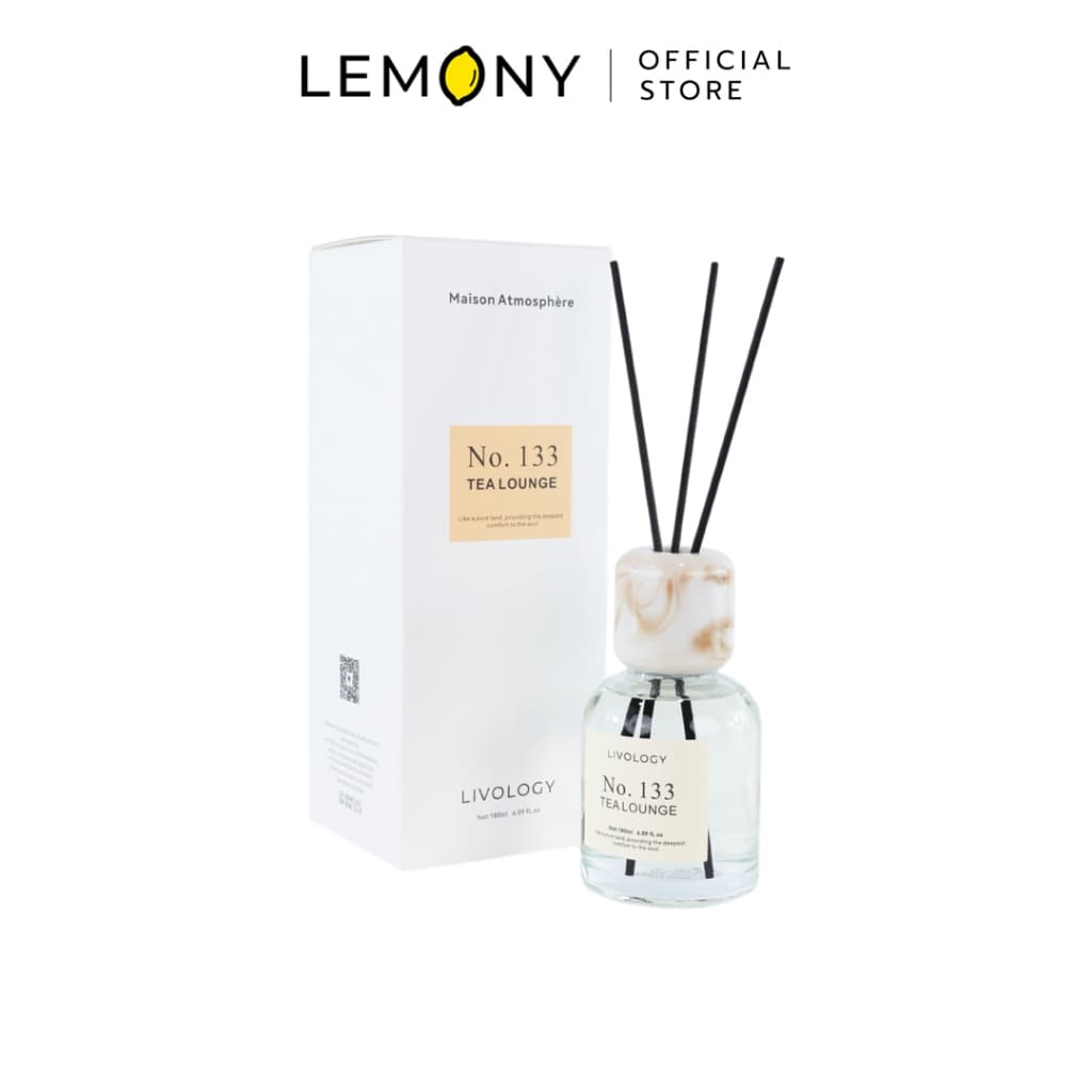 LEMONY ก้านไม้หอมปรับอากาศ LIVOLOGY Maison Atmosphere ขนาด 180 มล. รูปที่ 5