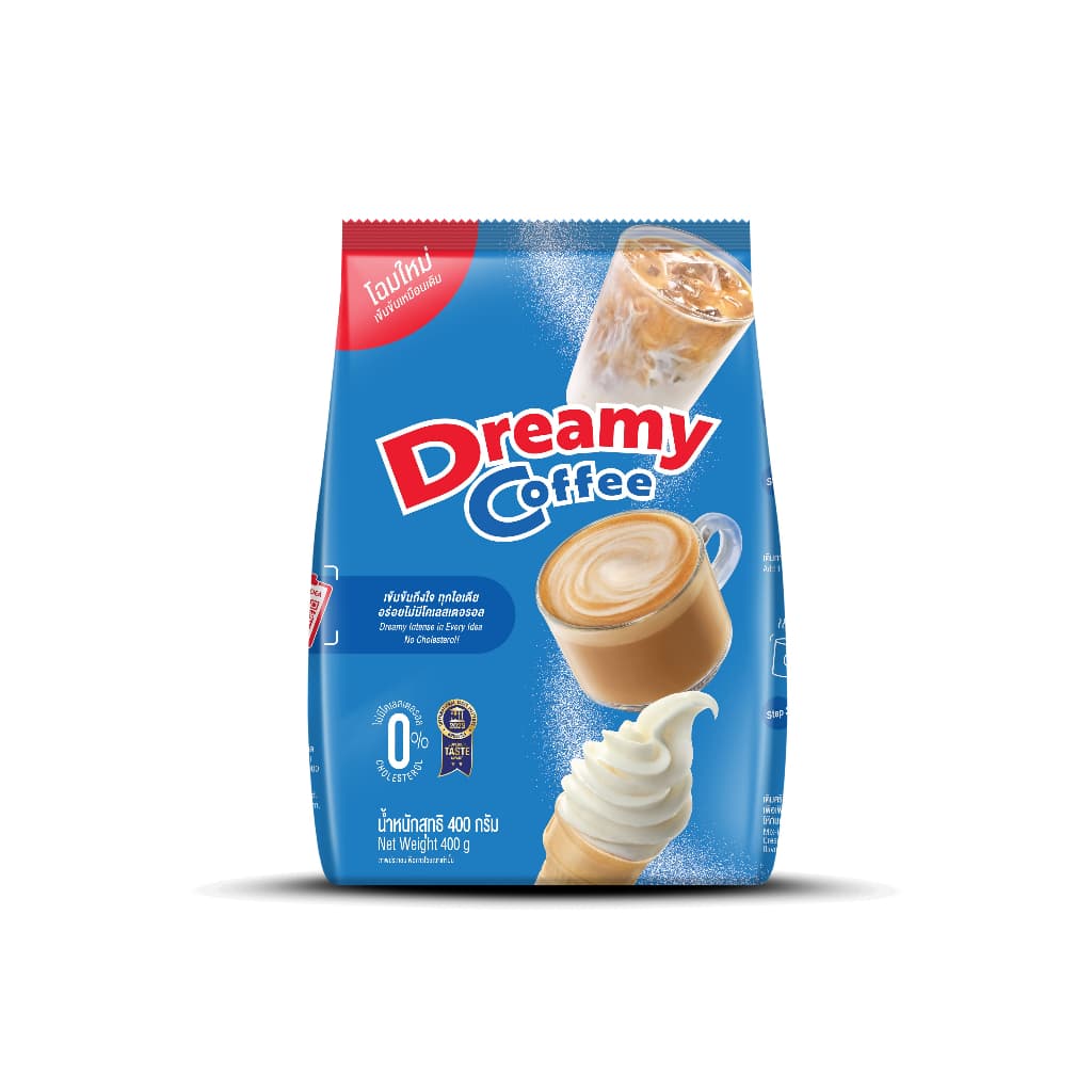 Coffee Dreamy ครีมเทียม ดรีมมี่ สีฟ้า ขนาด 400 กรัม รูปที่ 2