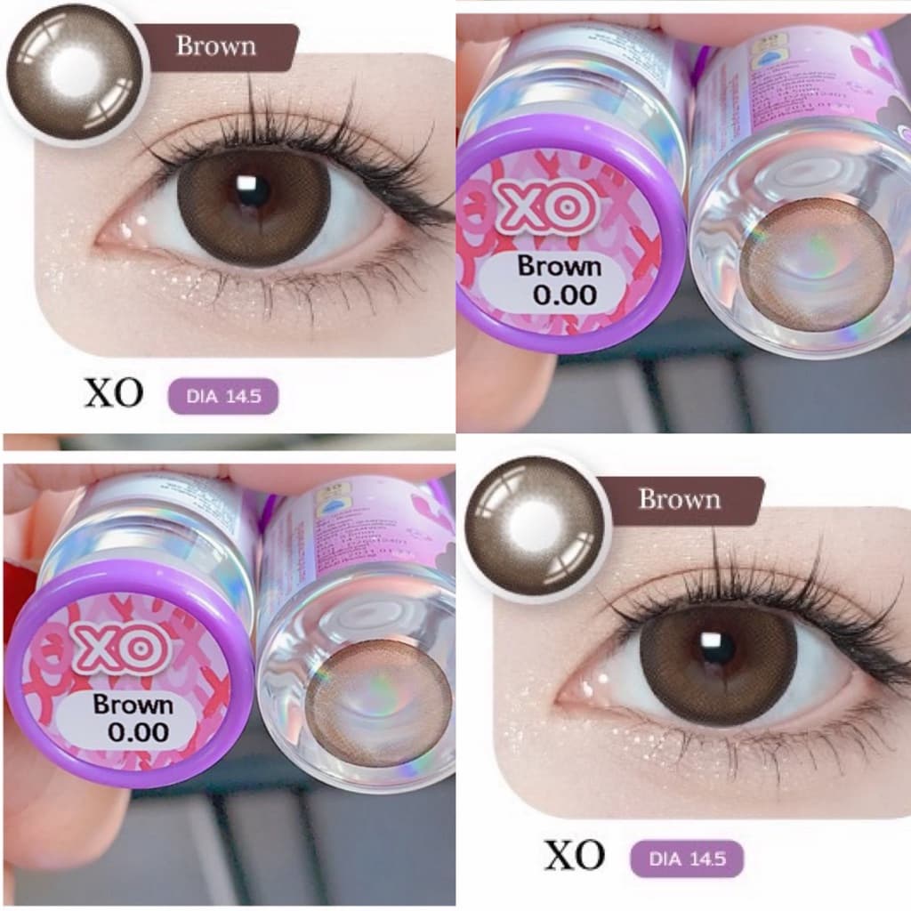 คอนแทคเลนส์ Luloolens xo ตาโต 14.5 รูปที่ 1