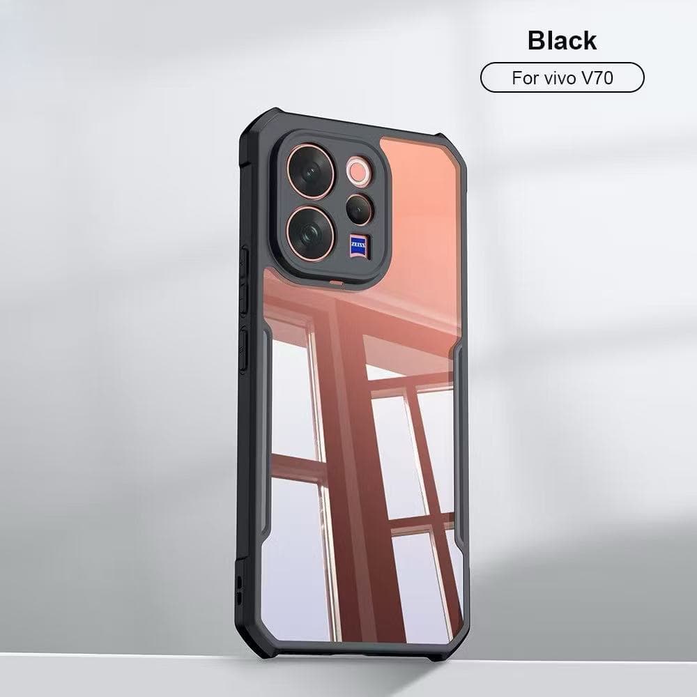 เคสขอบดำ เคสใส สำหรับ Vivo V70 กันกระแทก สำหรับ วีโว่ HHL ตรงรุ่น รูปที่ 3