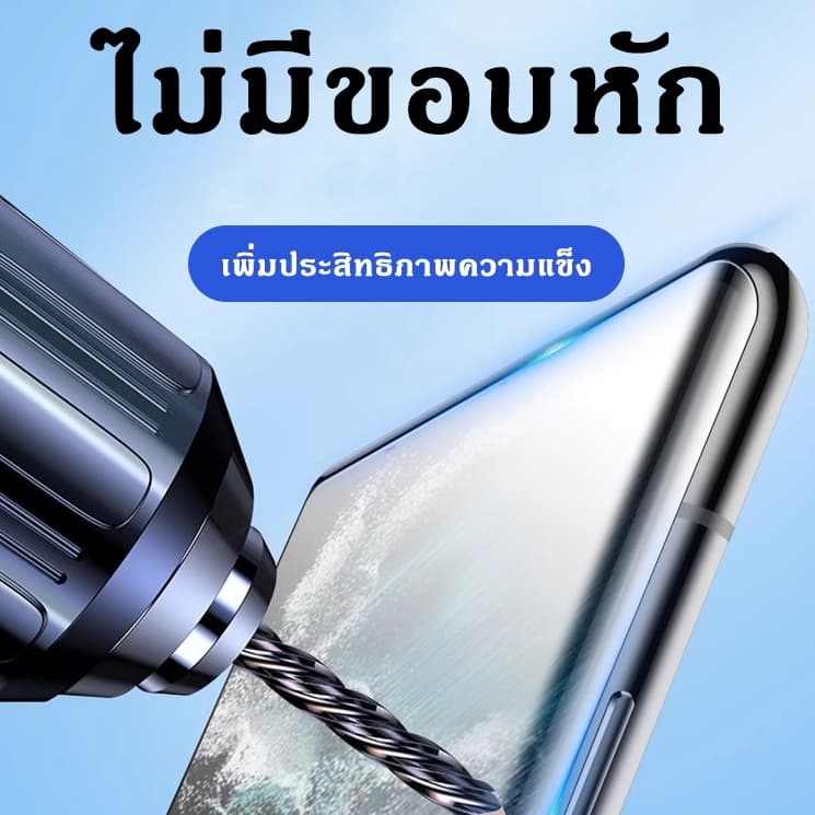 ฟิล์มกระจกหน้าจอเต็มจอ 9D สำหรับ Samsung Galaxy A03S A05s A6 A12 A13 A14 A15 A24 A25 A34 A35 A42 A54 A55 A80 A91 กันรอยก รูปที่ 4