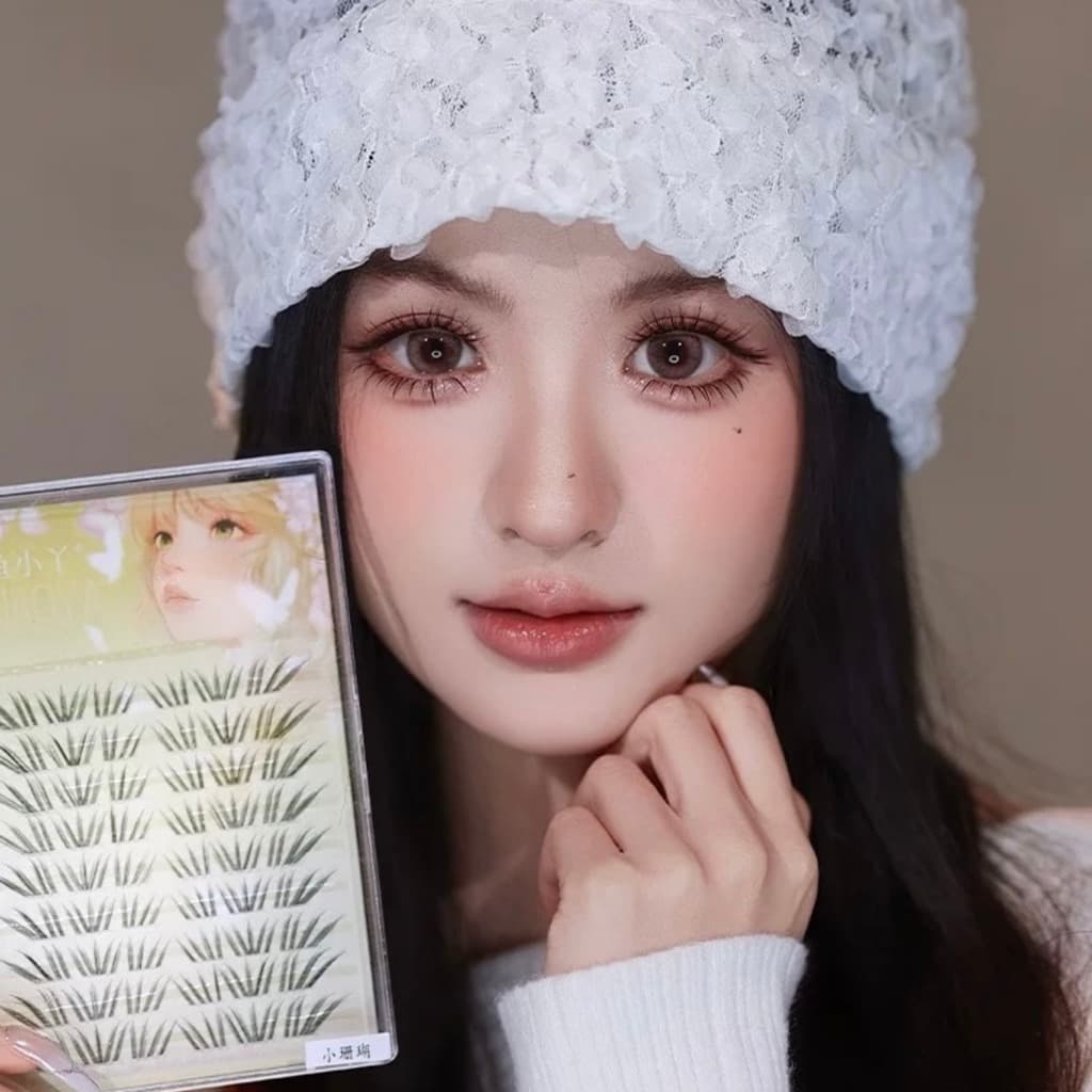 ขนตาปลอม รุ่น BOA ขนตาแบบ 3D ความยาว 12mm ยาวนุ่มไม่แข็ง แกนเอ็นบางใส ความงอน เป็นธรรมชาติ ติดง่ายทนทาน ใส่สบายตาตลอดวัน รูปที่ 8