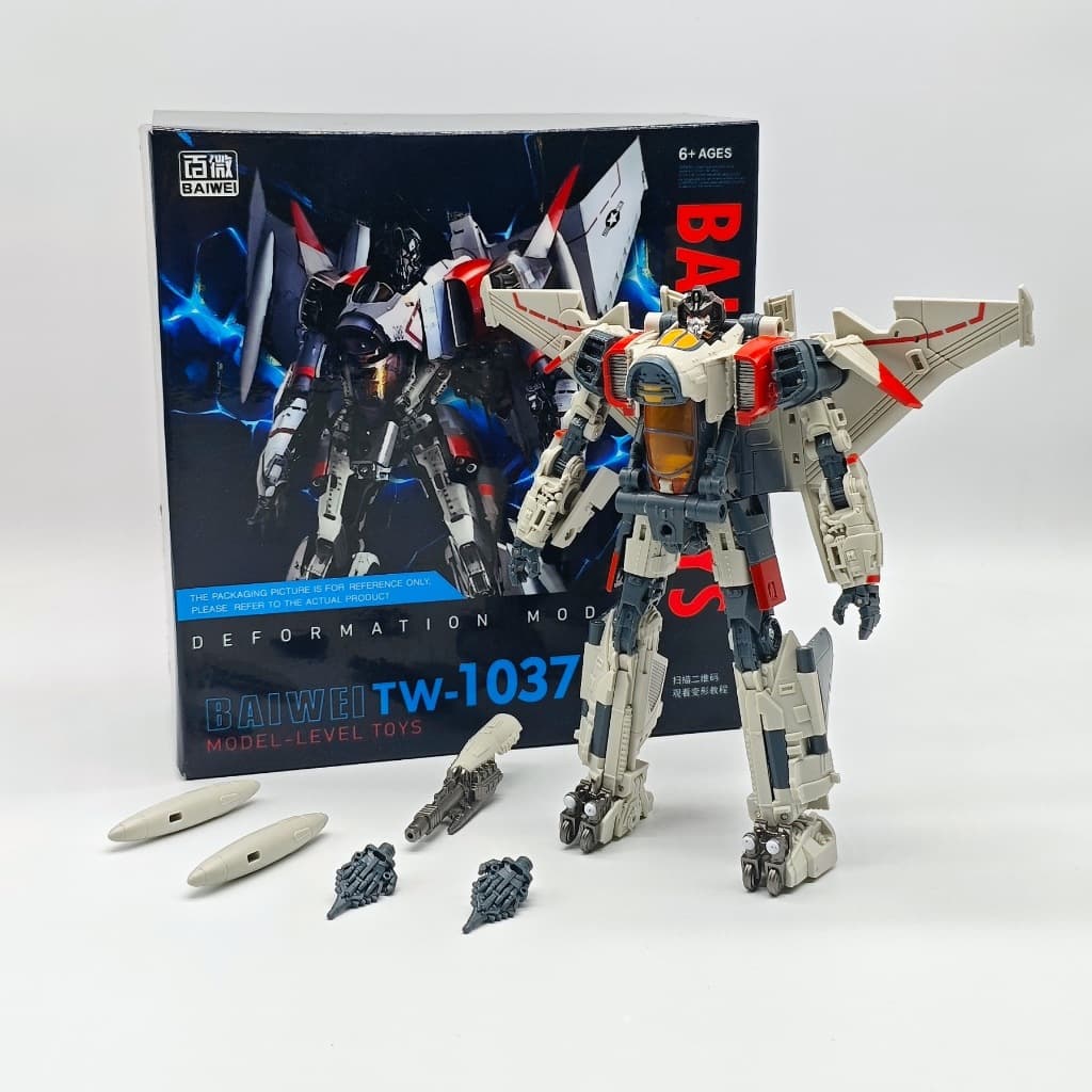TW-1037 Blitzwing ภาพยนตร์สตูดิโอ Series KO SS65 SS-65 Action Figure หุ่นยนต์ของเล่น Transformation ของเล่น รูปที่ 1