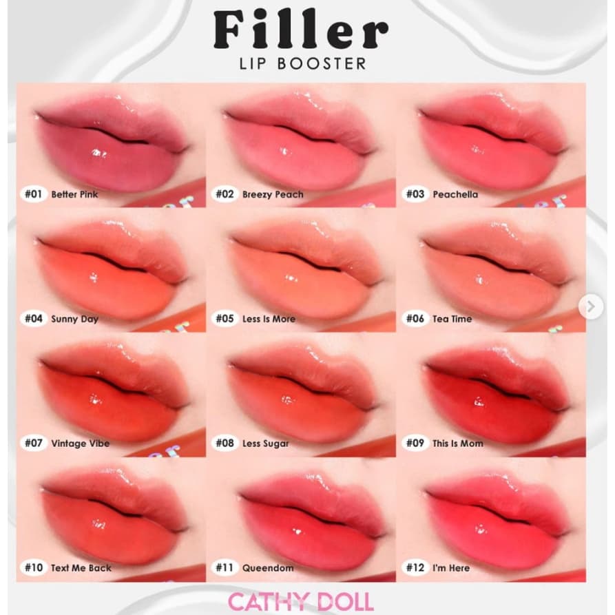 Cathy Doll Filler Lip Booster 3.3g ลิปฟิลเลอร์บูสต์ปากฟู ลิปเนื้อมอยส์ รูปที่ 1