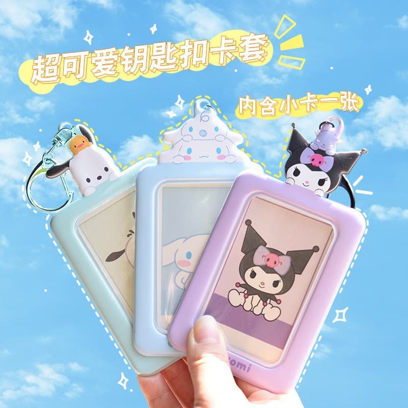 เฟรมการ์ด พวงกุญแจ card holder พวงกุญแจใส่รูป พวงกุญแจใส่บัตร พวงกุญแจใส่รูปไอดอล รูปที่ 6