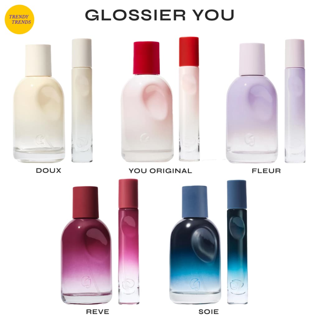 น้ำหอม Glossier You 8ml/50ml | ใหม่ล่าสุด Glossier You Soie, Reve, Doux, Fleur ของแท้USA รูปที่ 1