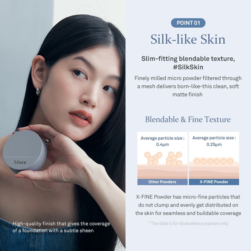 hince Second Skin Mesh Matte Cushion ODD SPRING | hince Official Store รูปที่ 3