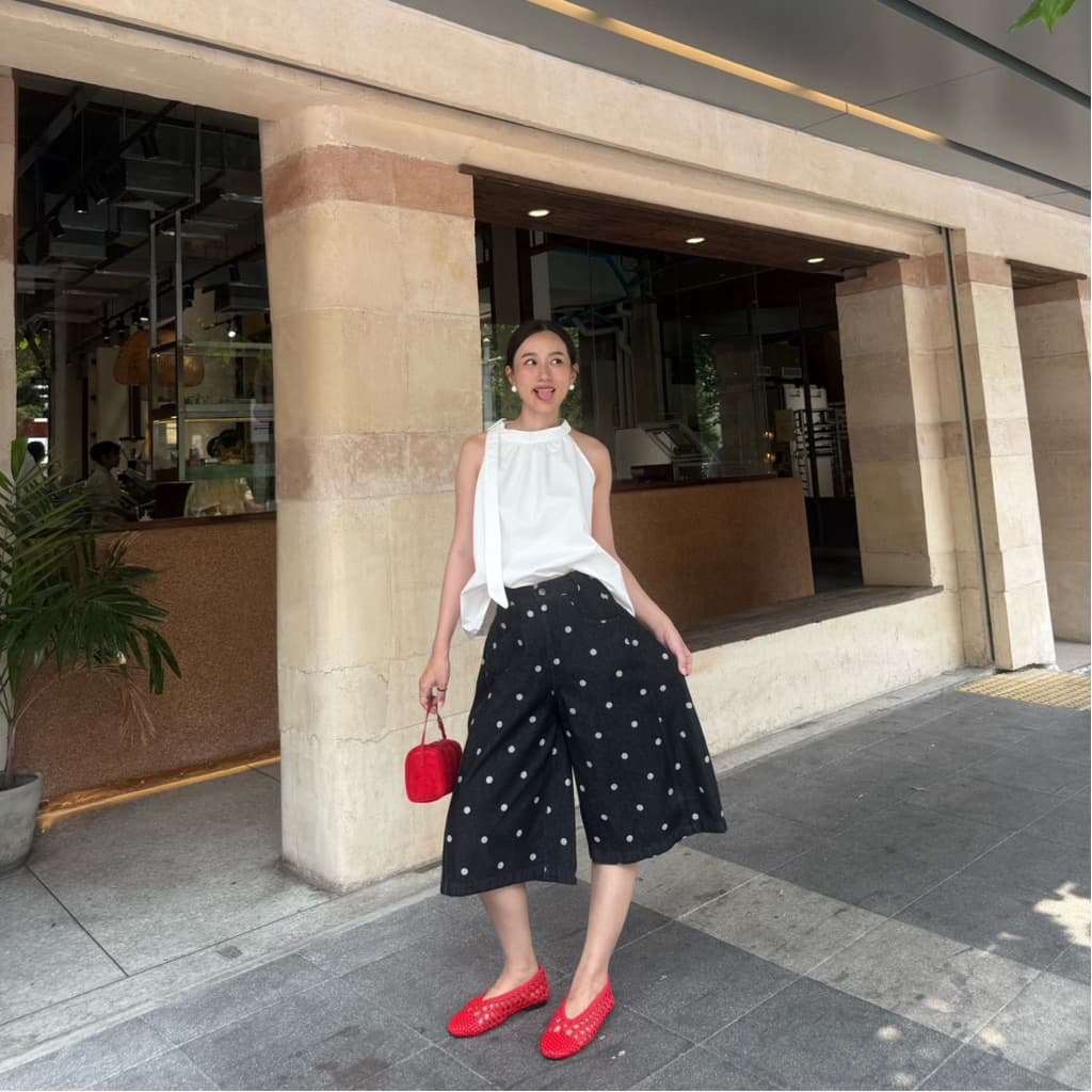 266 knockknock - POLKADOT PANTS