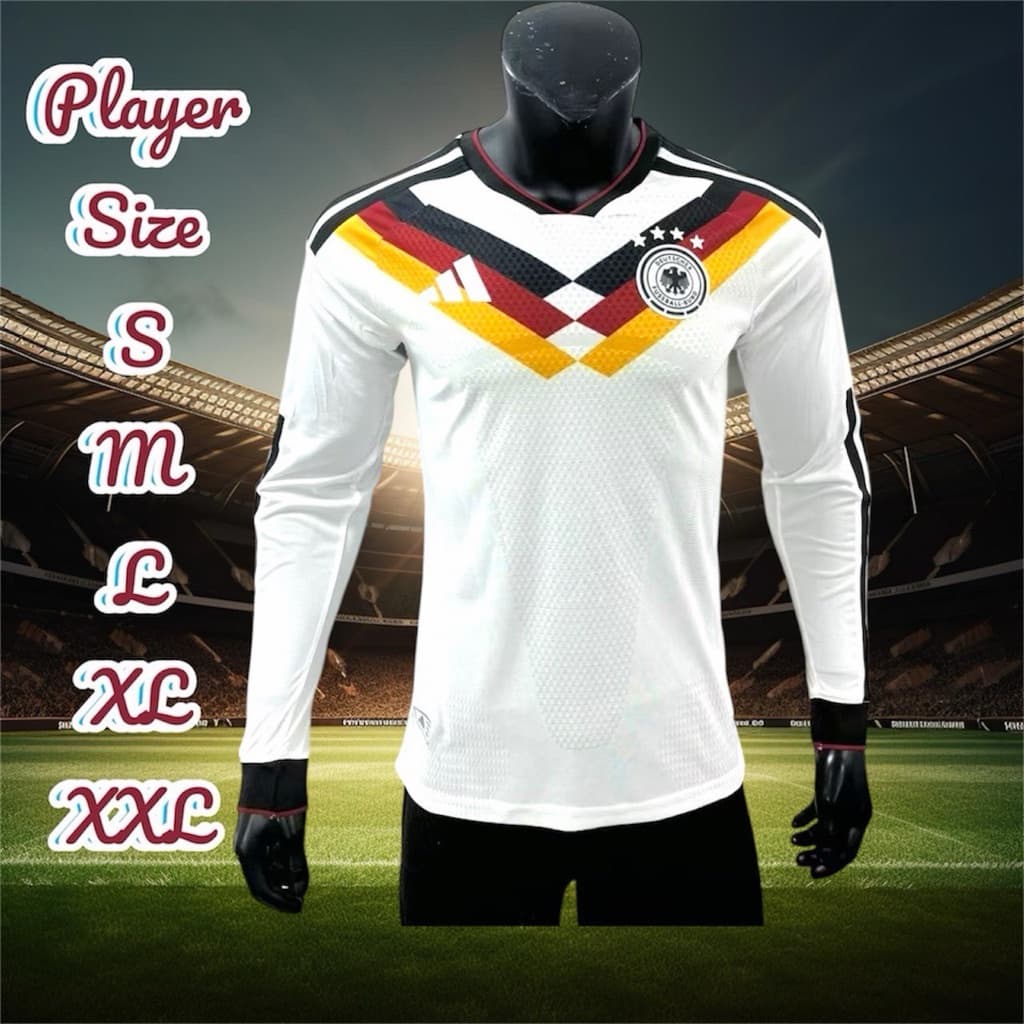 Playerเสื้อกีฬาแขนยาวเกรดเพลเยอร์มีแค่เสื้อไม่มีกางเกง รูปที่ 7