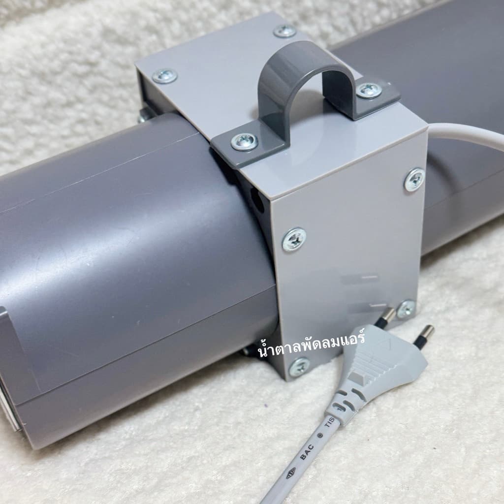 พัดลมโบลเวอร์ รุ่นมินิ2ช่อง 220v พัดลมพกพา พัดลมเล็ก ลมแรงมากๆมีสวิตเปิดปิดปรับความแรง2ระดับ ใช้ไฟบ้าน รูปที่ 9