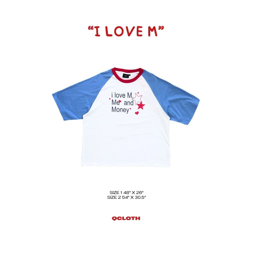QCLOTH : I LOVE M OVERSIZE ส่งด่วนในวัน รูปที่ 5