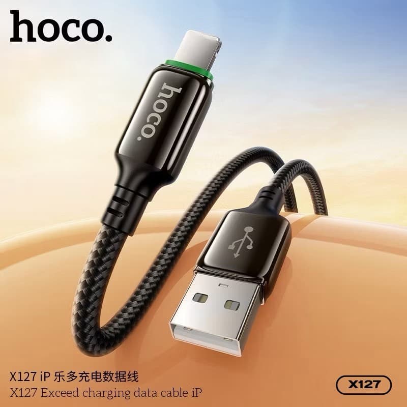 HOCO X127 สายชาร์จเร็ว สายกันหัก ไม่พันกัน TC-TC 60W / PD 27W / Type-C 36W / iOS 12W ยาว 1 เมตร รูปที่ 1
