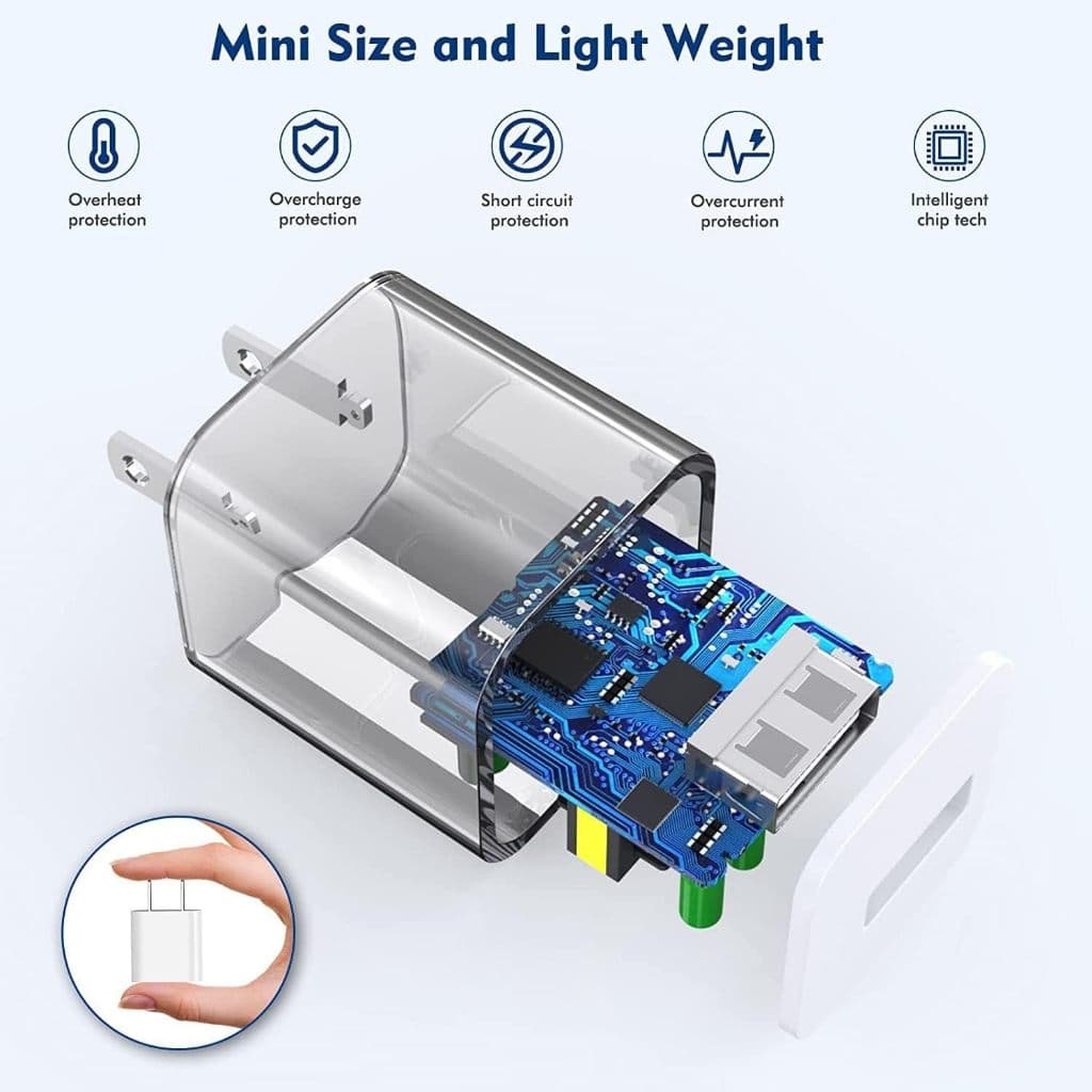 หัวชาร์จ 2.4A 5W เป็น USB to Li รูปที่ 3
