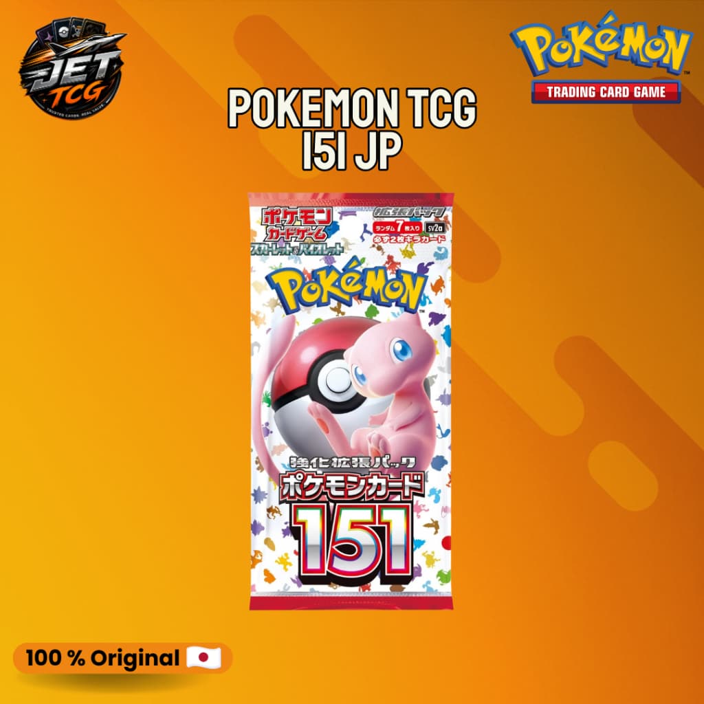 Pokémon Card 151 Booster Pack JP | Japanese Version | Pokémon TCG รูปที่ 1