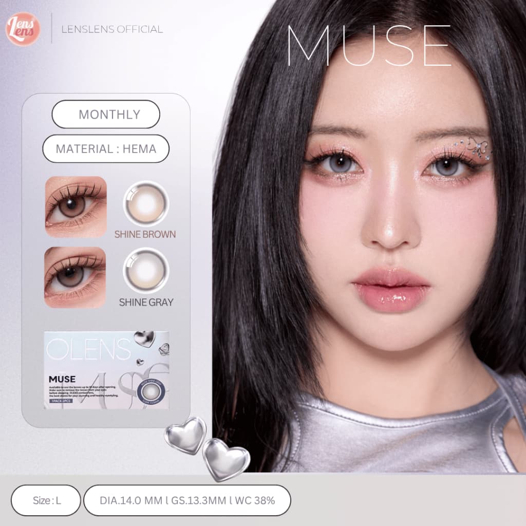 รุ่น Muse สี Shine Brown , Shine Gray รูปที่ 1
