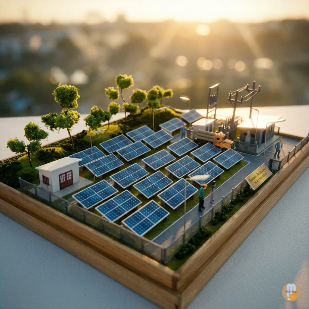 โมเดลแผงโซล่าร์เซลล์ ขนาด3x6cmและแบบแผงใหญ่ ขนาด 11x6.5cm รูปที่ 9