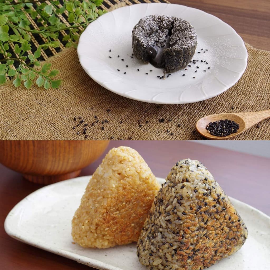 KUKI IRIGOMA KURO 60 G งาดำคั่ว ROASTED BLACK SESAME รูปที่ 3