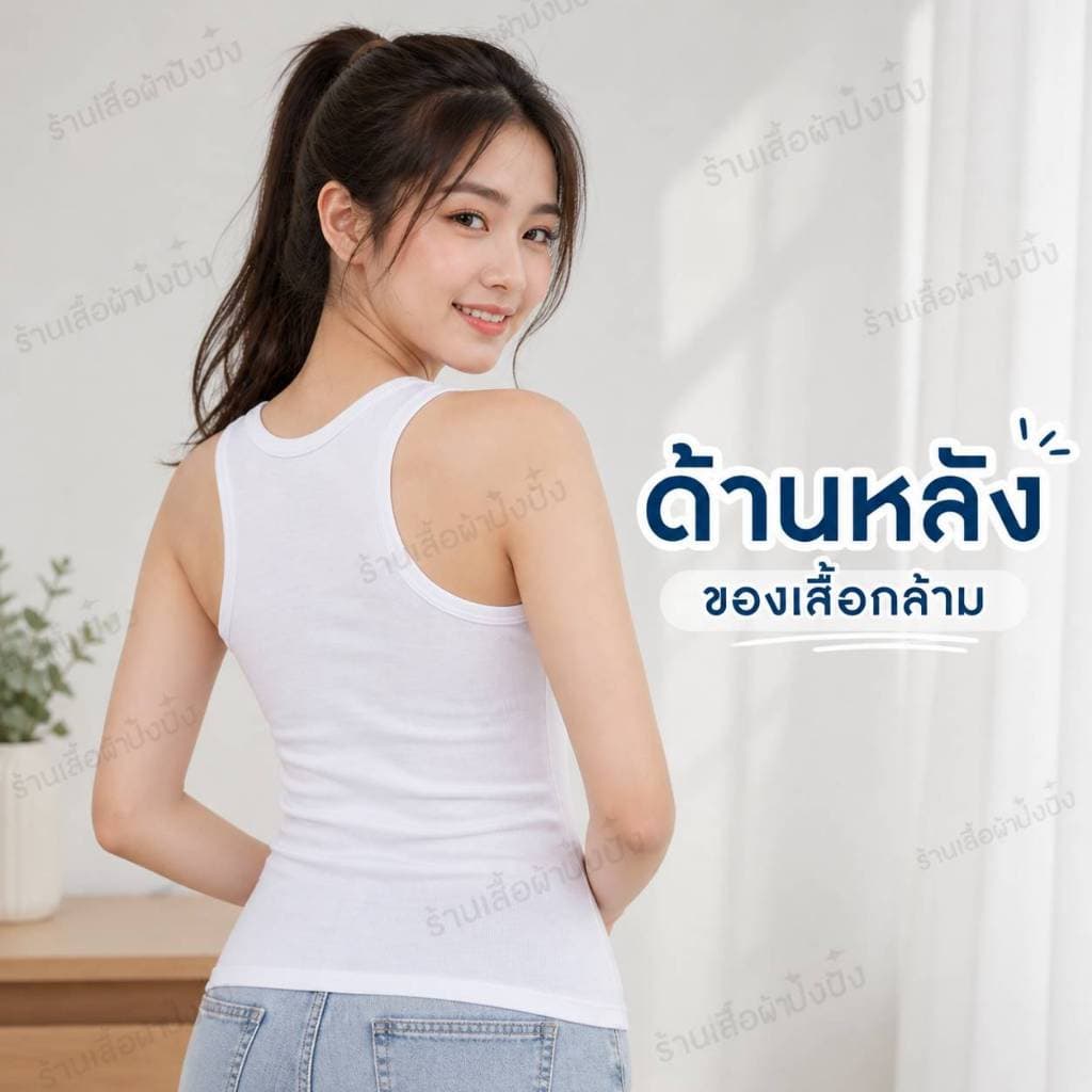 เสื้อกล้ามซับในนักเรียน นักศึกษา เด็กผู้ใหญ่ใส่ได้ ไม่มีบาร์ ซับใน เสื้อกล้าม ผ้ายืด ใส่สบายไม่ร้อน ใส่สบายไม่ระคายผิว รูปที่ 7
