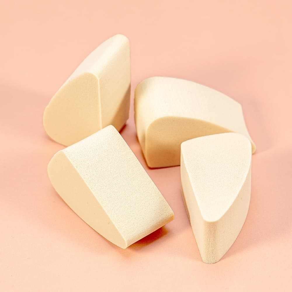 L'OCEAN Triangle Dry Wet Makeup Sponge รูปที่ 2