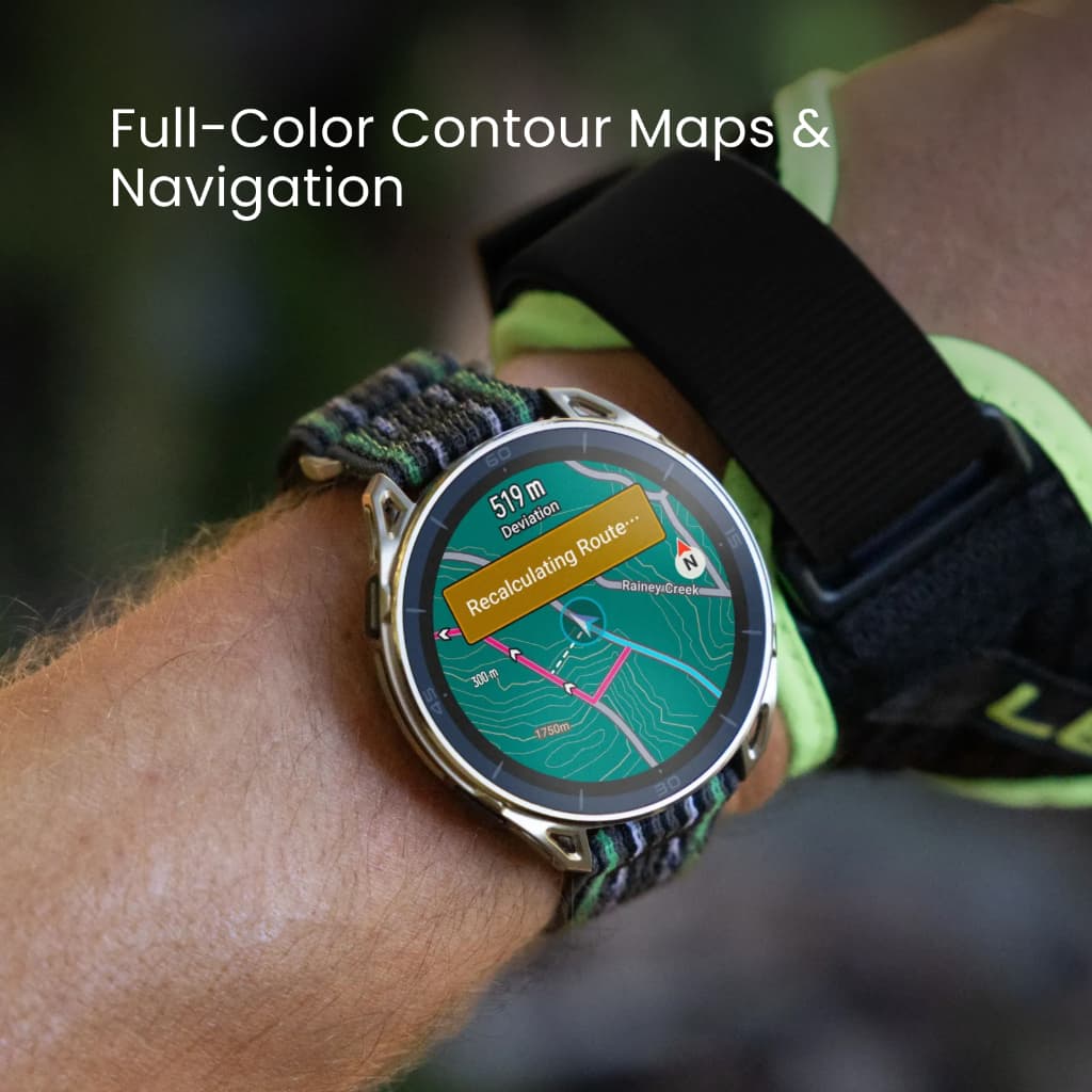Amazfit Cheetah 2 Ultra 47mm นาฬิกาวิ่ง GPS จอ AMOLED Sapphire ไทเทเนียม แบต 30 วัน แผนที่ออฟไลน์ 64GB รูปที่ 5