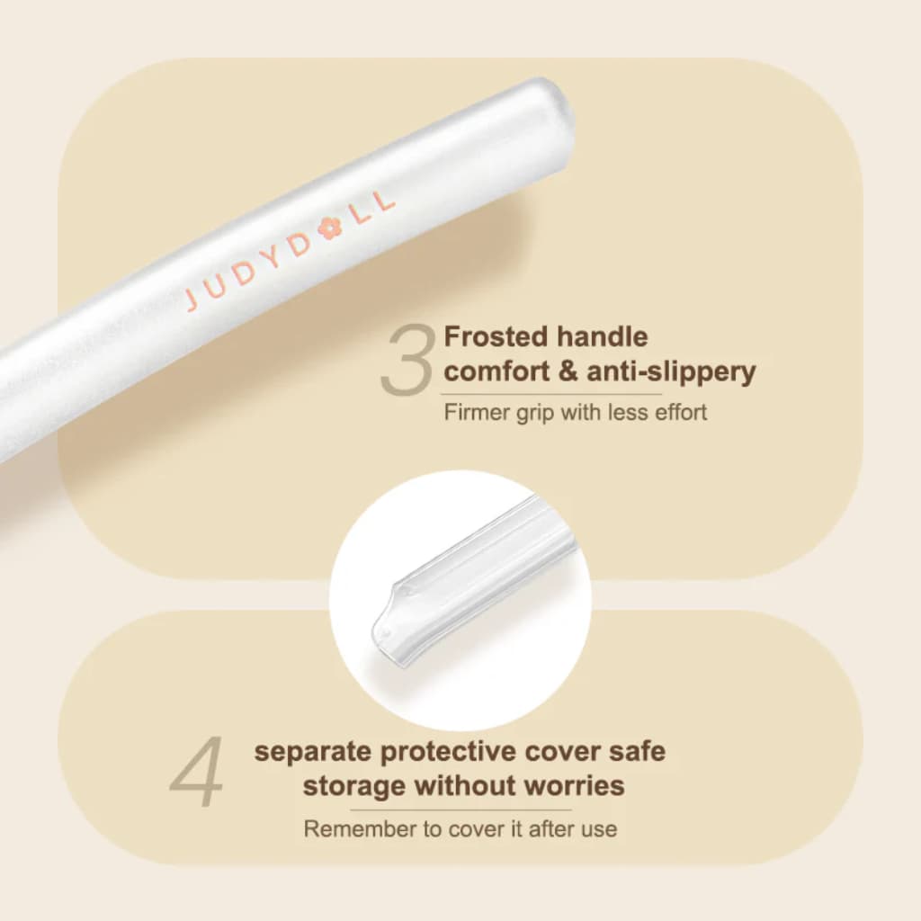 Judydoll Semi-Transparent Eyebrow Razor จูดี้ดอล มีดโกนขนคิ้วและรอบดวงตา รูปที่ 5