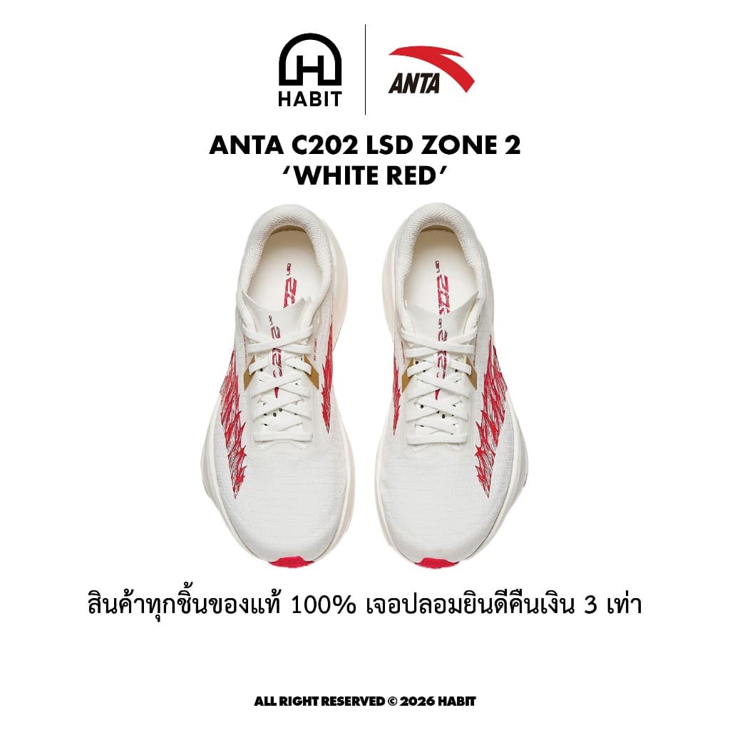 ANTA C202 LSD ZONE2 รองเท้าวิ่ง Super Trainer ของแท้ รูปที่ 7