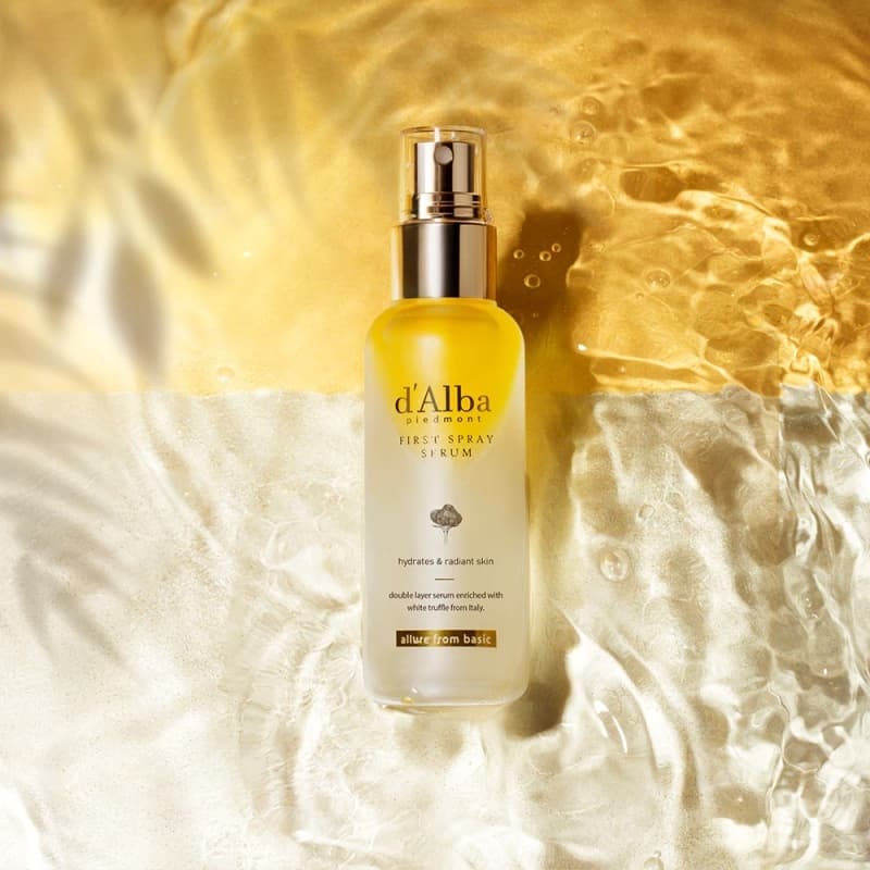 d'Alba White Truffle First Spray Serum 50ml & 100ml ดัลบา ไวท์ ทรัฟเฟิล เฟิร์สสเปรย์เซรั่ม รูปที่ 7