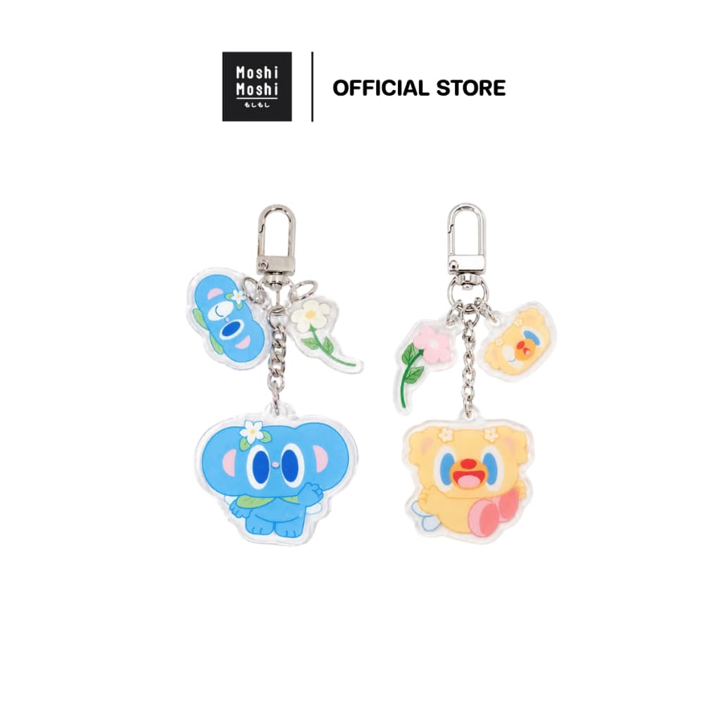 Moshi Moshi พวงกุญแจ ลาย MOOMPA ลิขสิทธิ์แท้ พวงกุญแจห้อยกระเป๋า รุ่น 8100050776-50777 รูปที่ 1