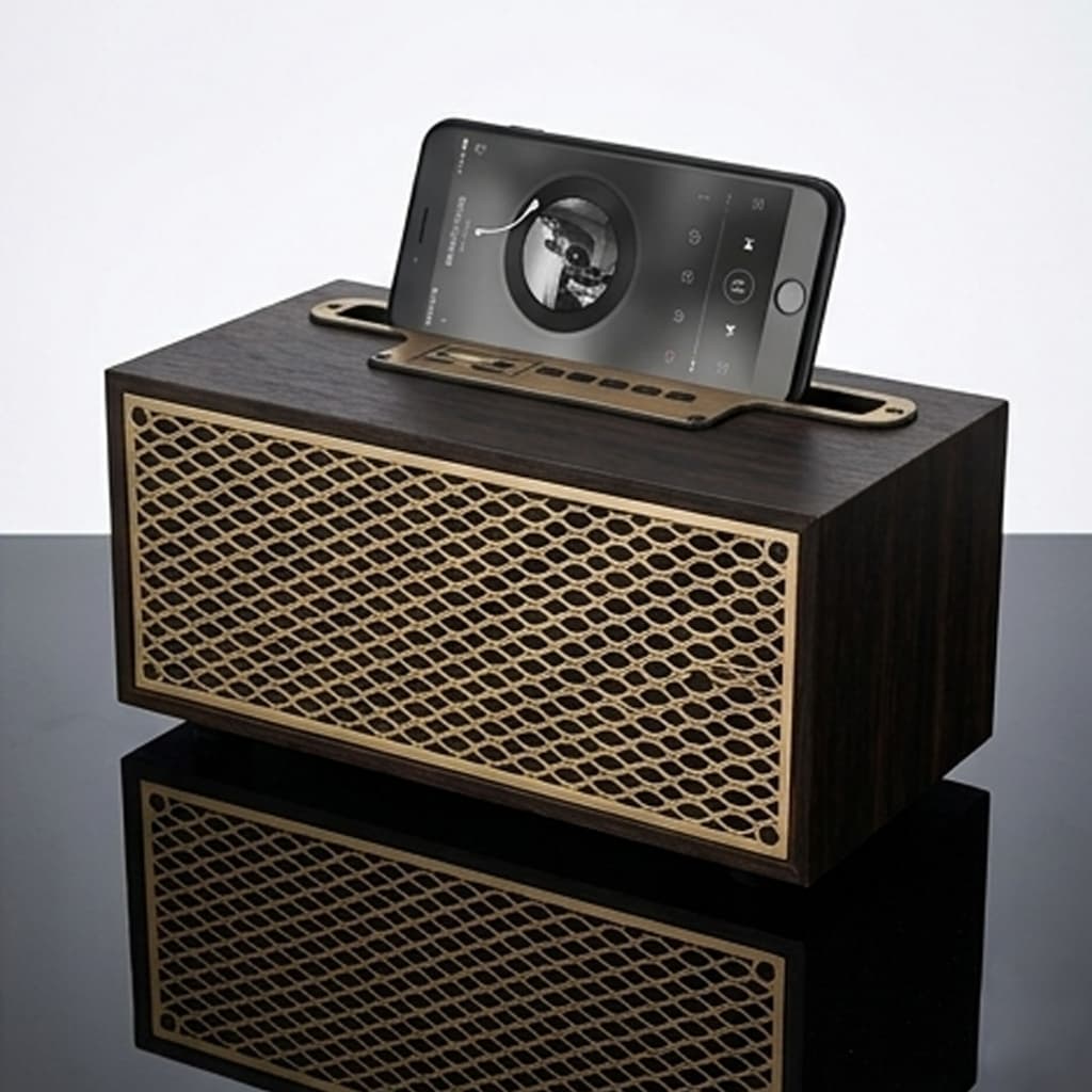 XM-5H ลำโพงบลูทูธ ทรงกระทัดรัด ดีไซน์หรูหรา Wireless speaker 5W รูปที่ 9