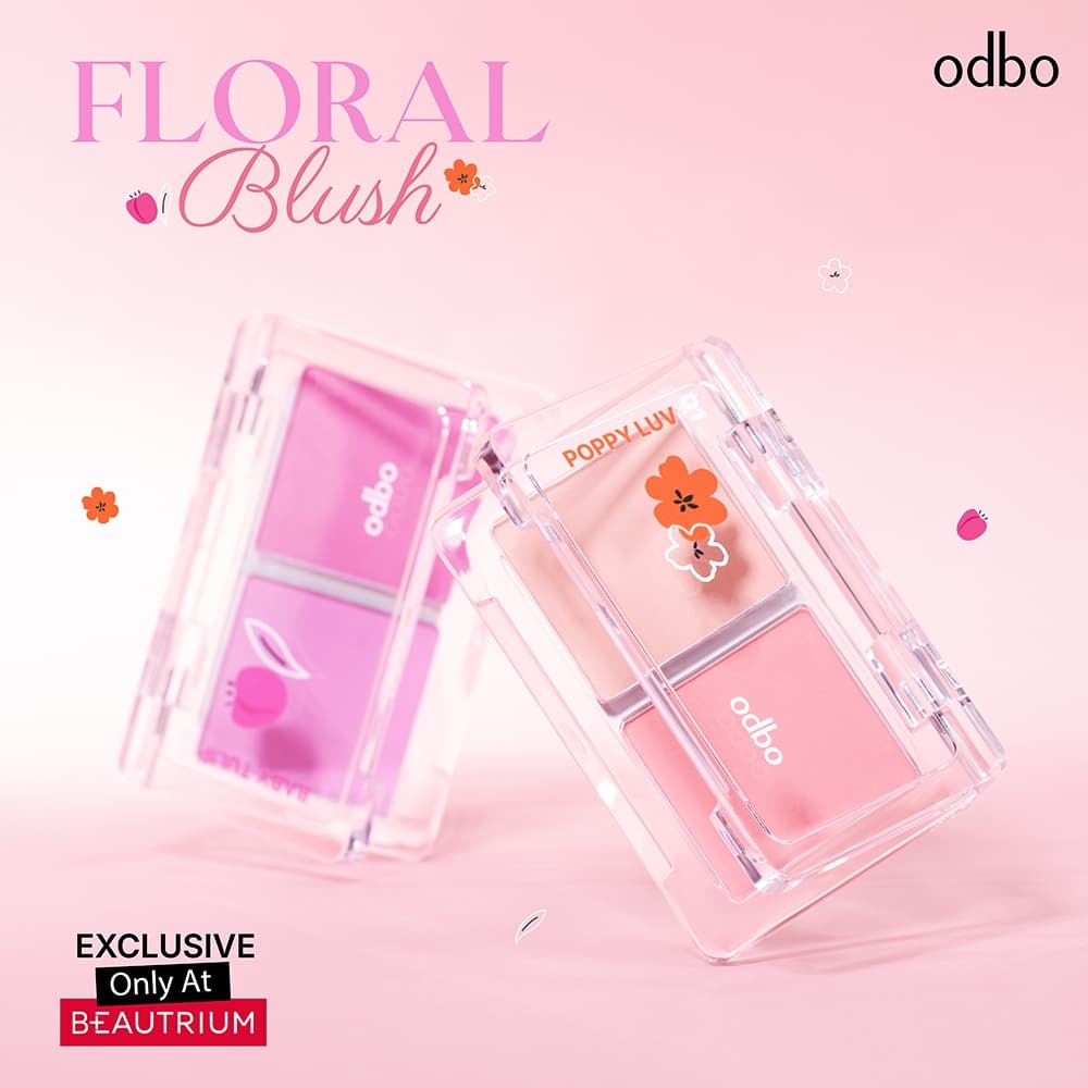 ODBO FLORAL BLUSH # ฟลอรัลบลัช - OD1302 รูปที่ 6