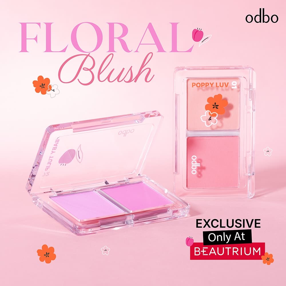 ODBO FLORAL BLUSH # ฟลอรัลบลัช - OD1302 รูปที่ 1