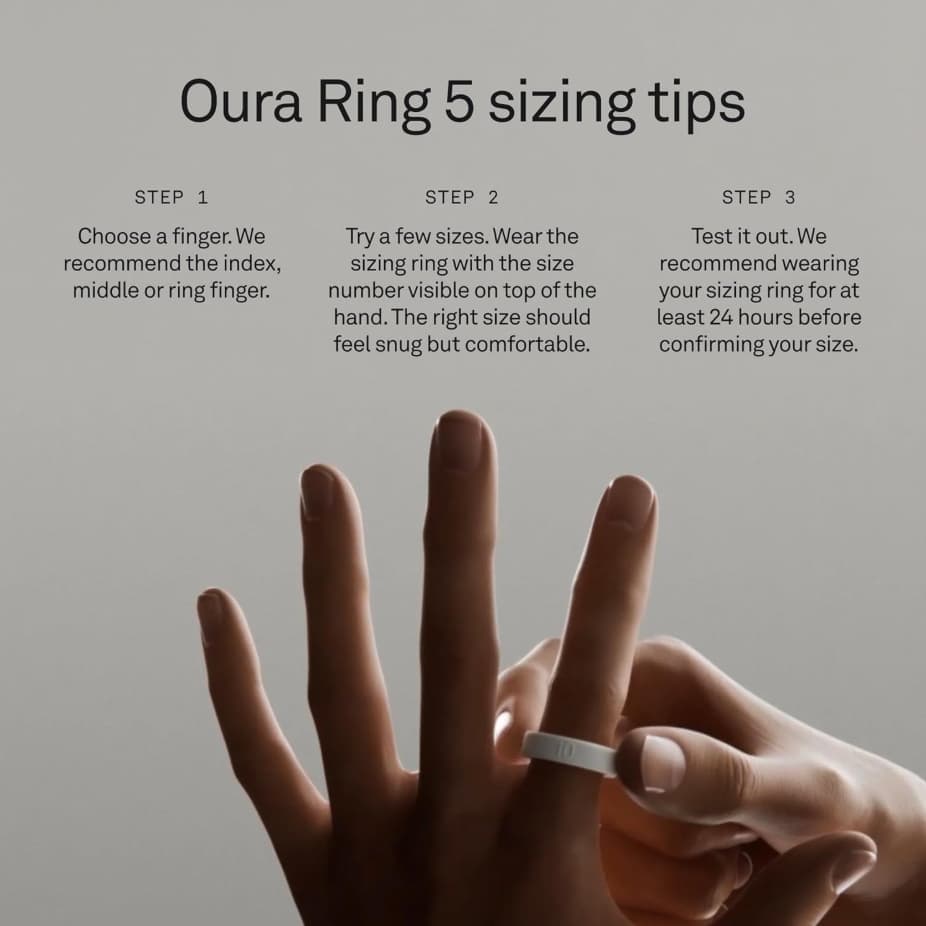 Oura Ring Gen 5 Sizing Kit ชุดลองไซส์แหวน สำหรับแหวน Oura รุ่น 5 รูปที่ 3