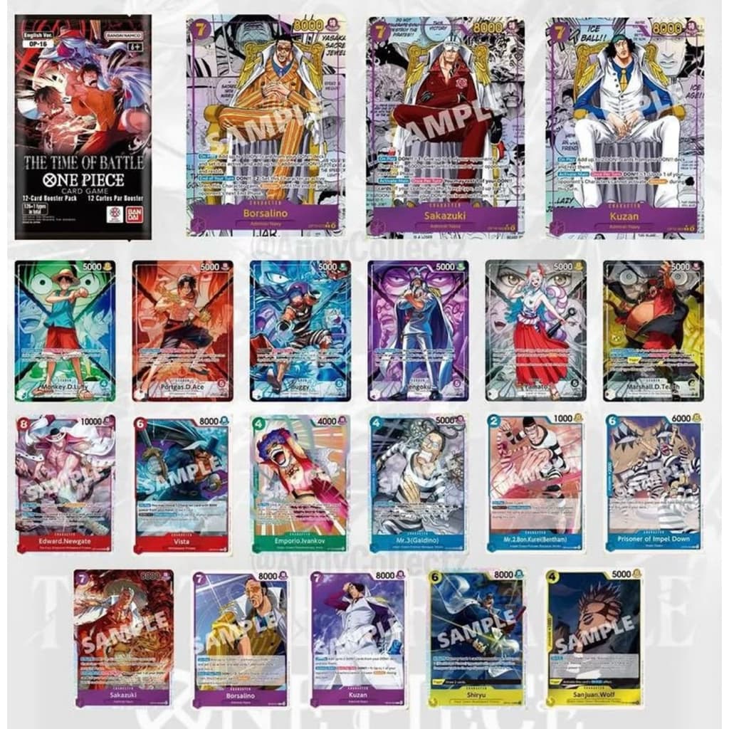 OP16 One Piece Card Game - การ์ดวันพีช รูปที่ 4