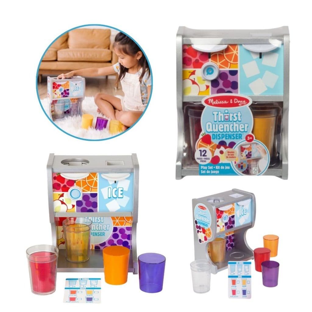 ชุดร้านเครื่องดื่ม กดน้ำผลไม้พร้อมน้ำแข็ง Thirst Quencher Dispenser Melissa & Doug ของเล่นเด็ก 9300 รูปที่ 2
