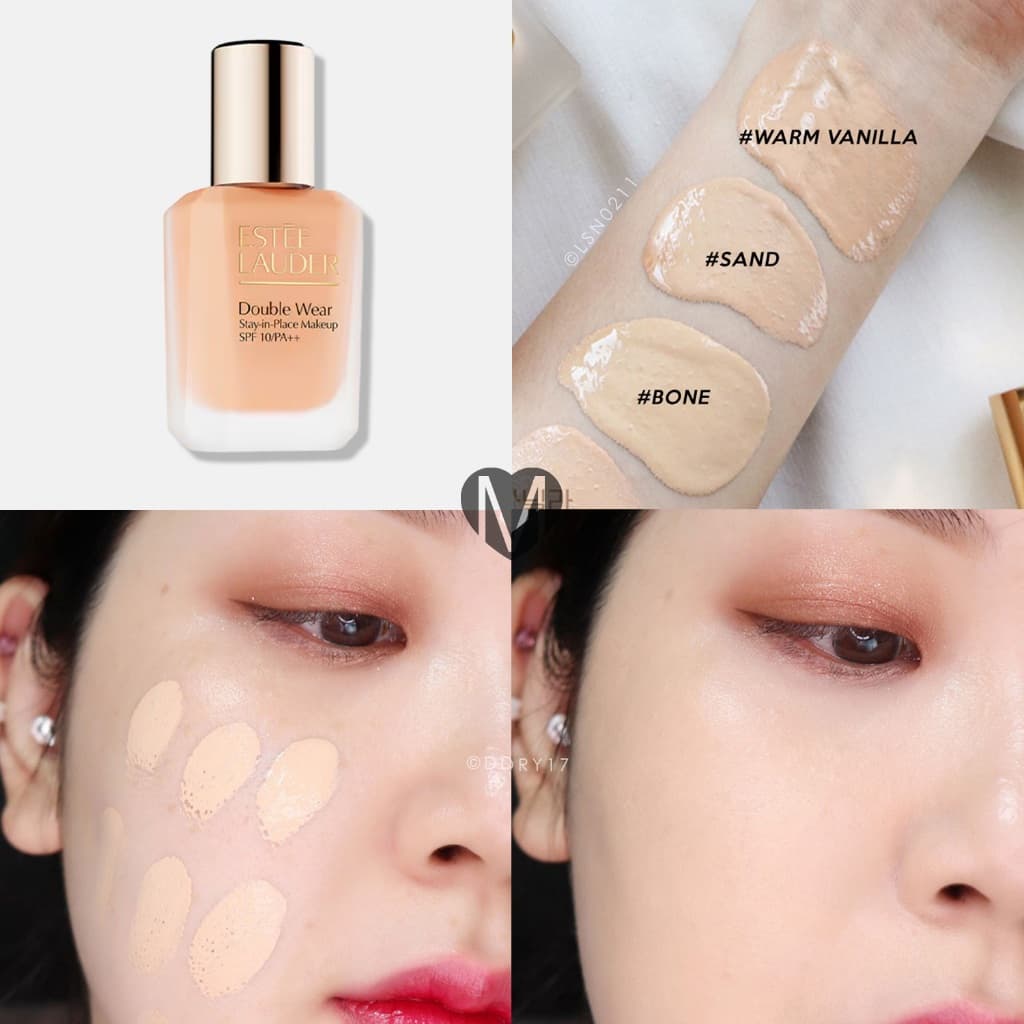 Estee Lauder Double Wear Stay-in-Place Makeup SPF10/PA++ 30ml รองพื้น คุมมัน ปกปิด ติดทน- เลือกสี รูปที่ 2