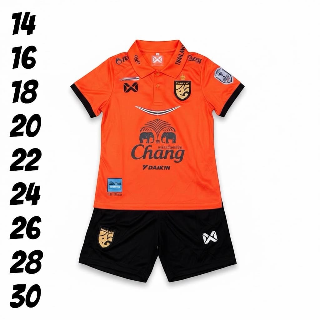 ชุดบอลชุดกีฬาเด็กเสื้อพร้อมกางเกงผ้านิ่มเย็นใส่สบายไม่ระคายเคืองต่อผิวซักรักษาง่ายใส่ได้ทั้งเด็กหญิงแหละชาย รูปที่ 3