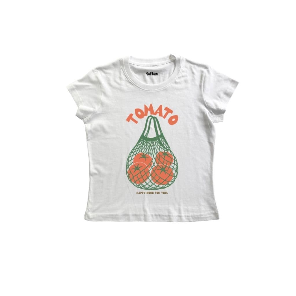 chicchi.cshop | เสื้อยืดbabytee ลาย tomatomarket รูปที่ 2