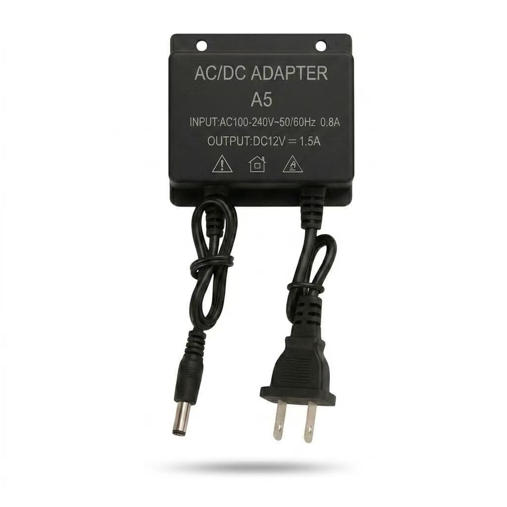 อะแดปเตอร์กล้องวงจรปิด Adapter 12V1.5A หัวเเจ๊ค กันน้ำ เหมาะสำหรับกล้องวงจรปิด รูปที่ 2