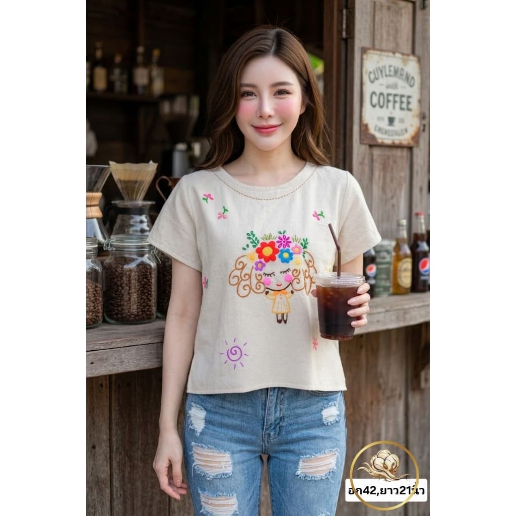 เสื้อปักมือเชียงใหม่ รูปที่ 6