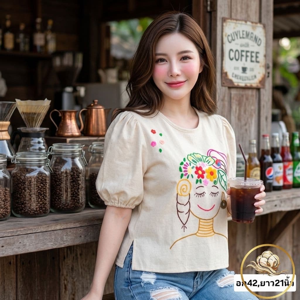 เสื้อปักมือเชียงใหม่ รูปที่ 8