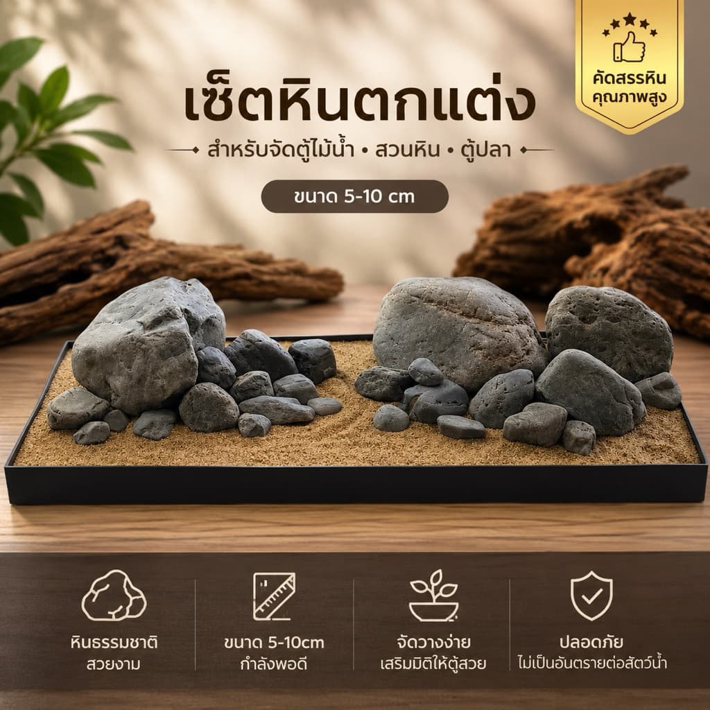 หินเซนริว แต่งตู้ปลา รูปที่ 1