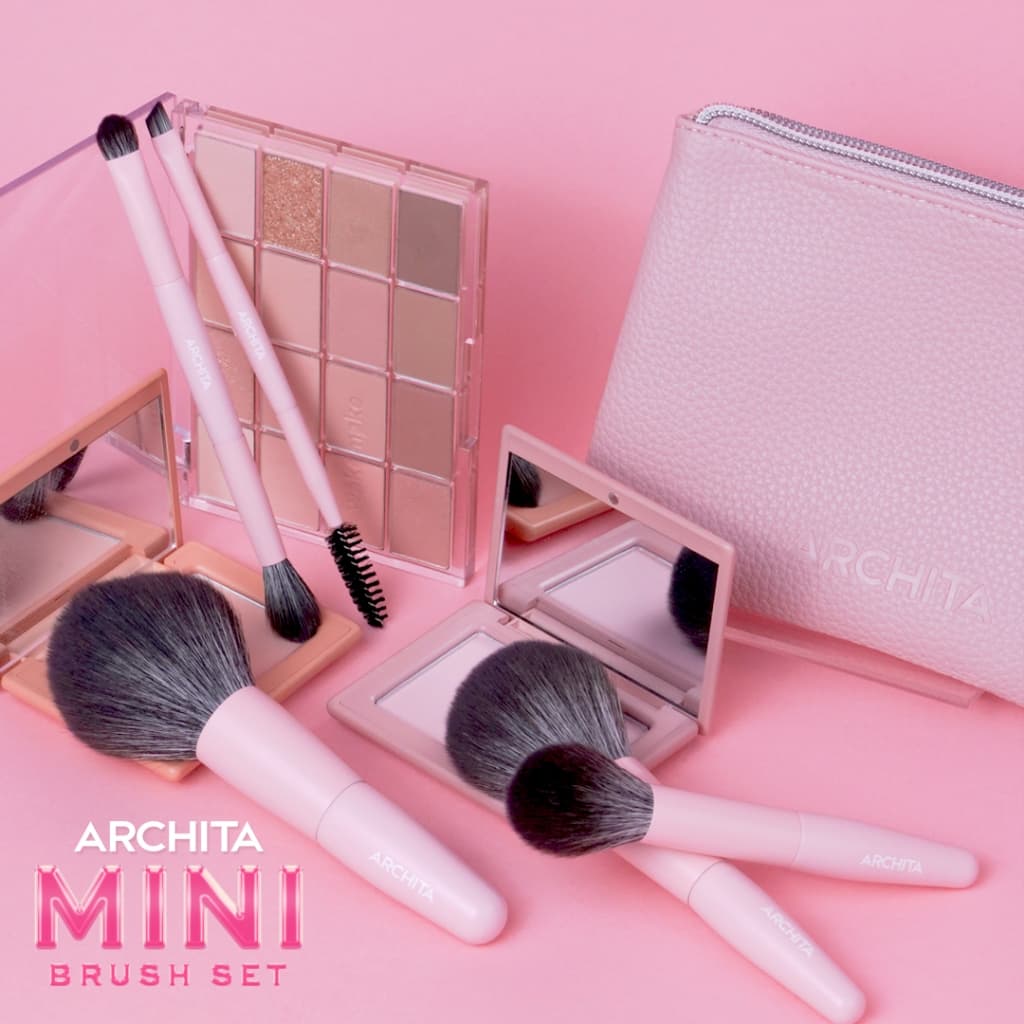ARCHITA-MINI BRUSH SET เซ็ตแปรงแต่งหน้าขนาดพกพา รูปที่ 3