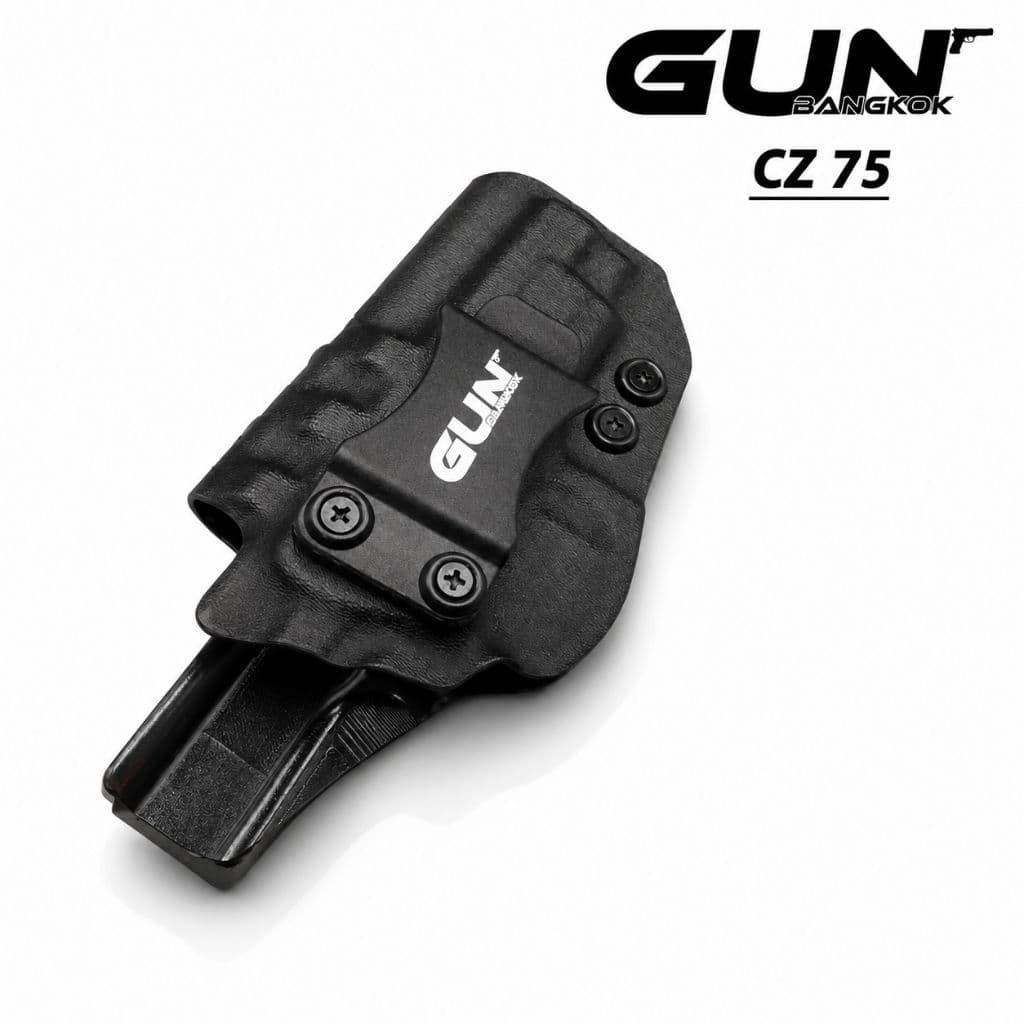 ซองพกใน CZ 75 Compact e IWB GUNBANGKOK | ล็อคแน่น ดึงลื่น พกซ่อนมั่นใจ Handmade ปรับแต่งได้ รูปที่ 2