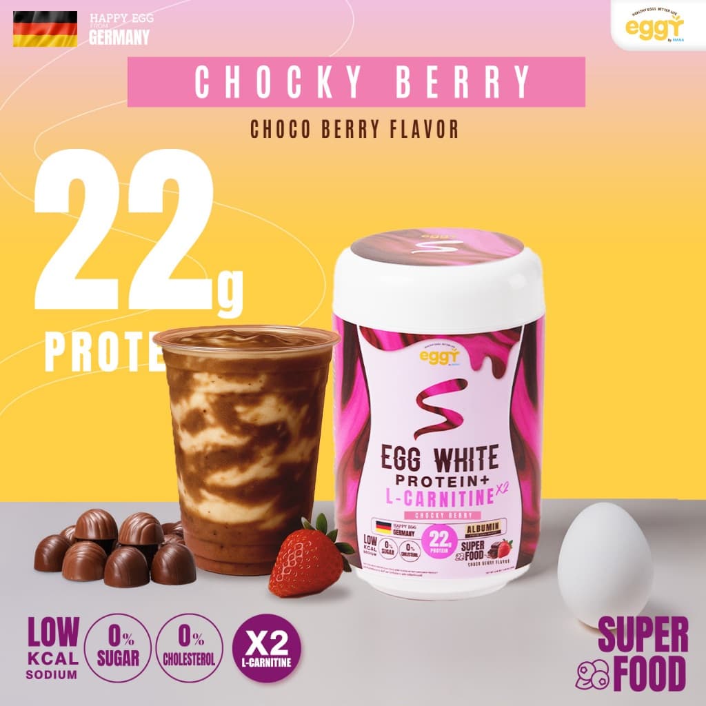 Eggy S โปรตีนไข่ขาว สนยุกต์ Egg White Protien เพิ่มกล้ามเนื้อ ลดไขมัน mana ของแท้ รูปที่ 7