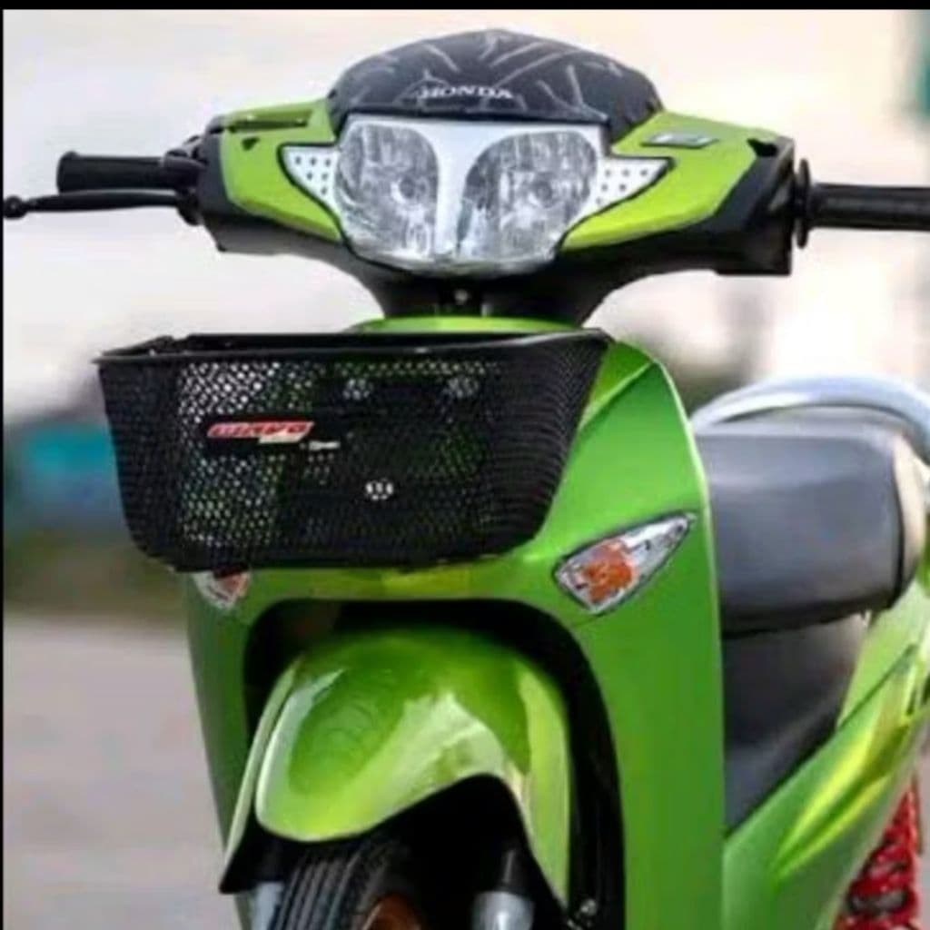หน้ากากหลังเวฟ125i และ เวฟ125 S รุ่นไฟเลี้ยวบังลม สินค้าเกรดA รูปที่ 2