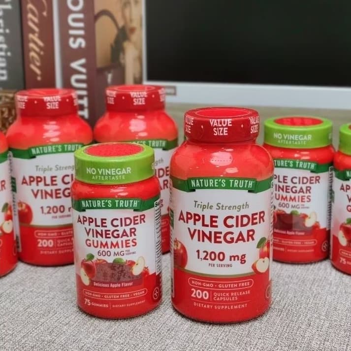 !!!Nature's Truth Apple Cider Vinegar แบบแคปซูล และ Gummies จากอเมริกา แท้ 100% รูปที่ 2
