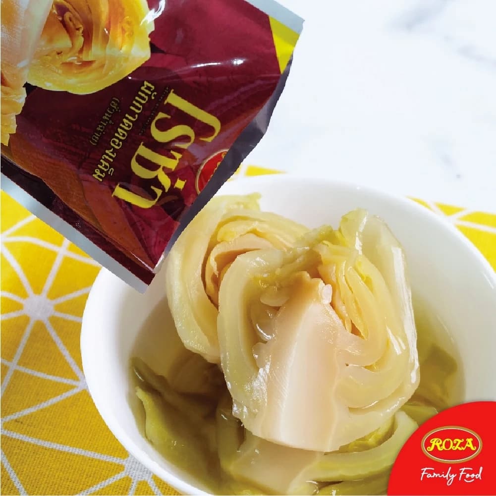 โรซ่า เจ ผักกาดดอง พร้อมทาน ขนาด 145 กรัม Roza Pickled Mustard 145 g. รูปที่ 2